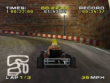 Michael Schumacher Racing World Kart 2002 (EU) screen shot game playing